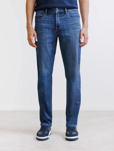 Jean 5 poches droit bleu - IZAC
