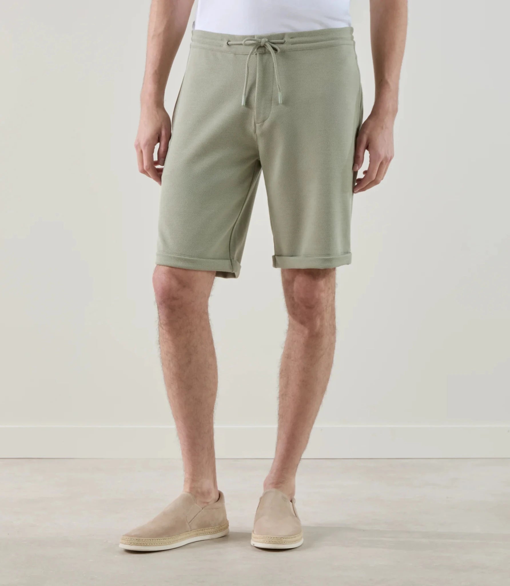 Bermuda en maille kaki - IZAC