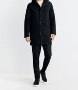 Parka à capuche noire