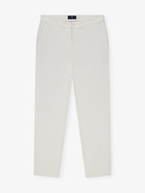 Pantalon armuré beige clair