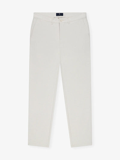 Pantalon armuré beige clair