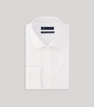 Chemise non iron blanche - IZAC