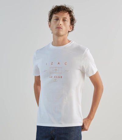 T-shirt à manches courtes écru - IZAC