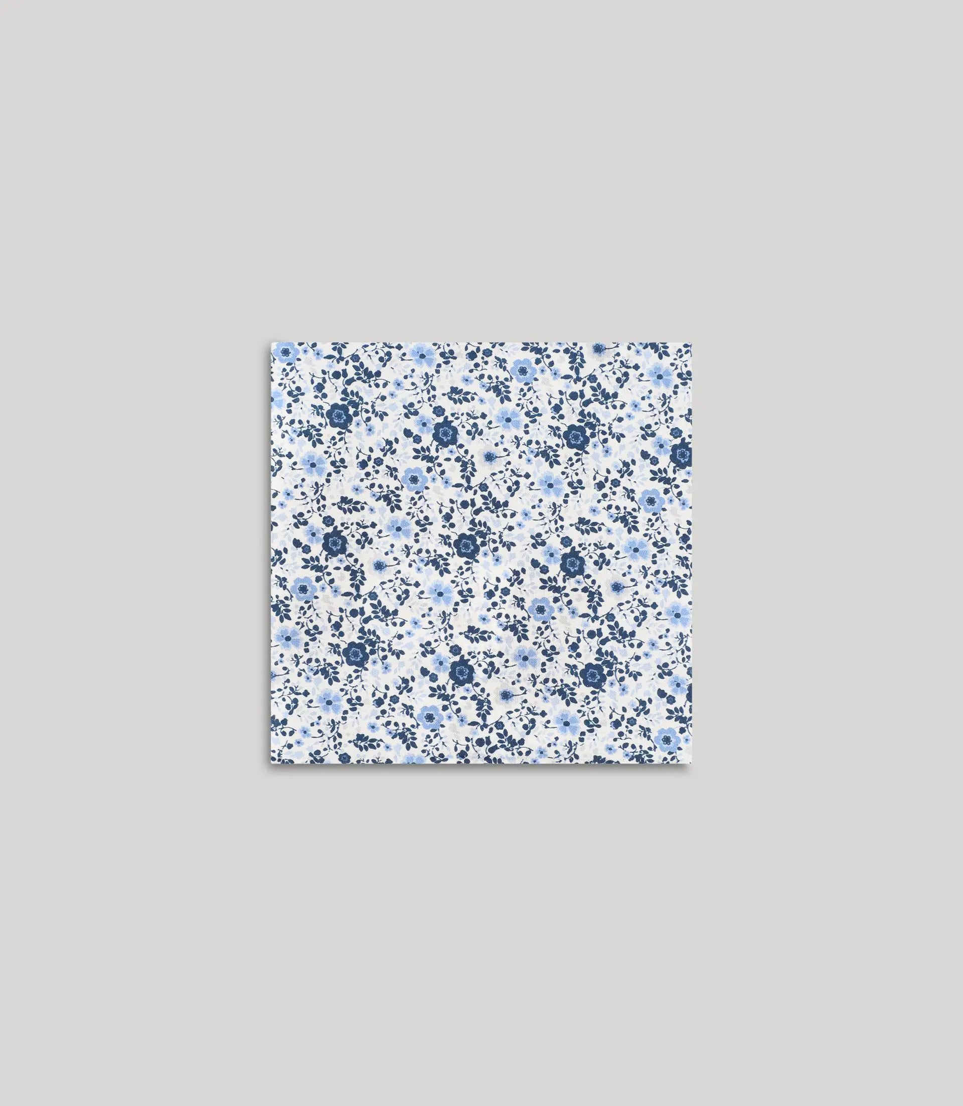 Pochette fantaisie bleue - IZAC