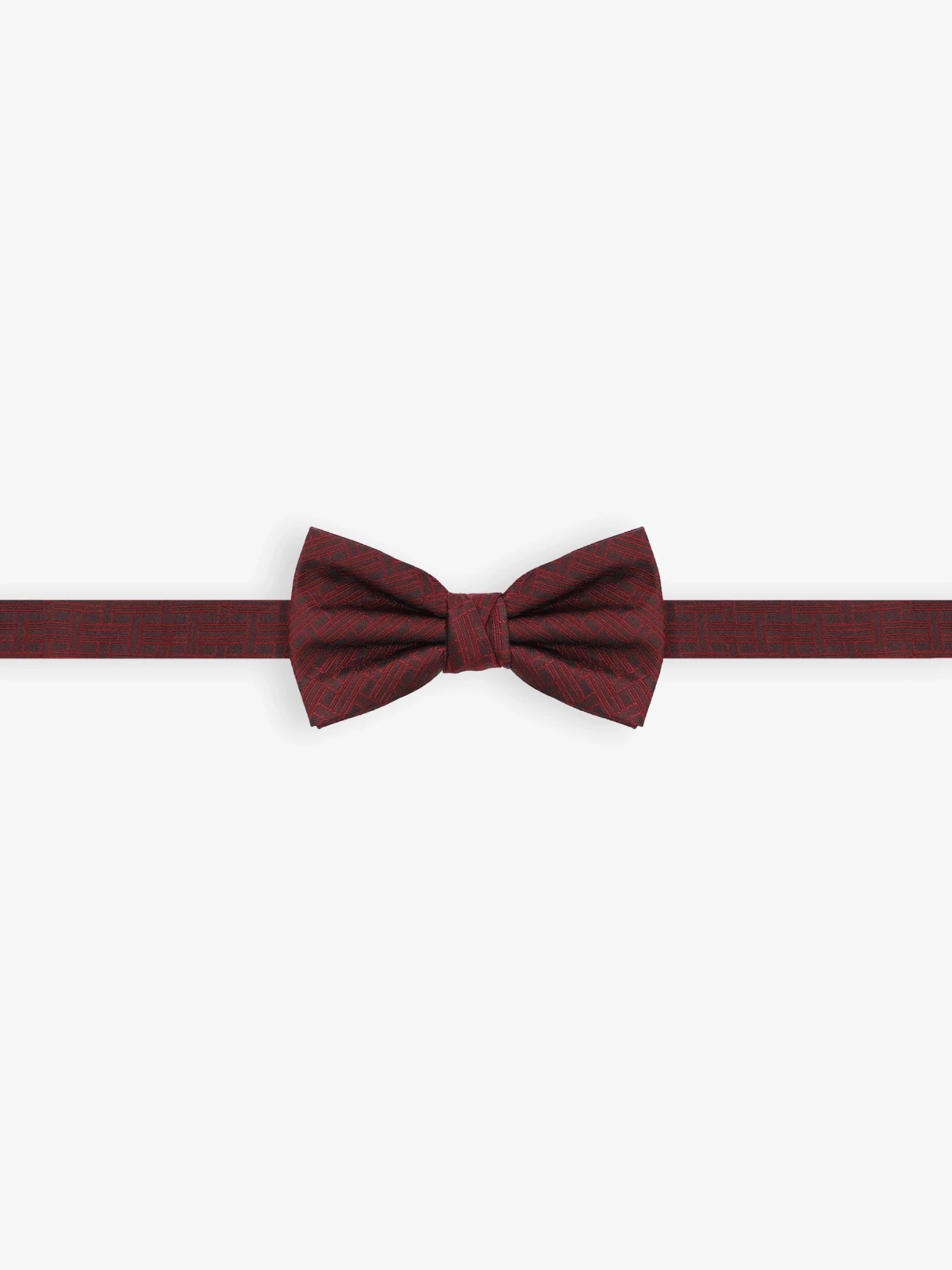 Nœud papillon fantaisie bordeaux - IZAC
