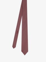 Cravate fantaisie bordeaux
