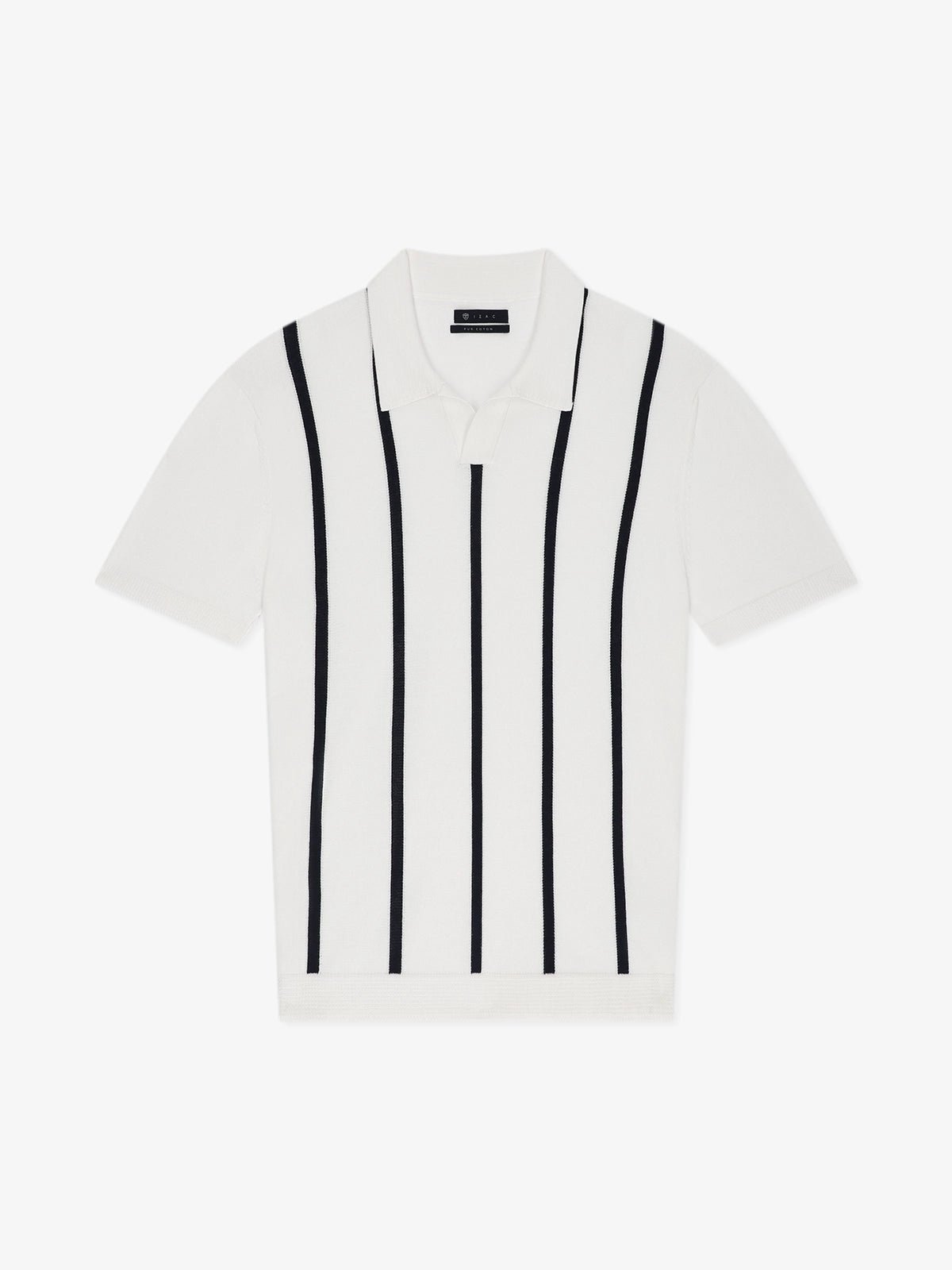 Polo en maille blanc - IZAC