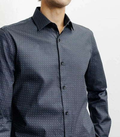 Black printed city shirt