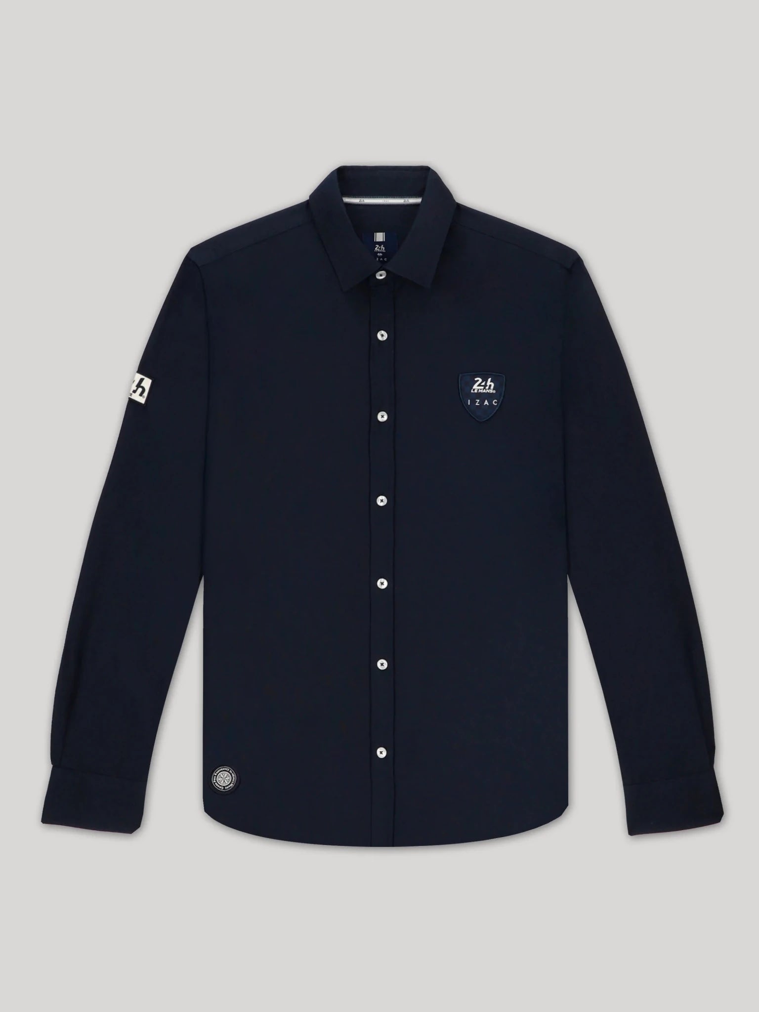 Chemise casual marine 24h Le Mans - IZAC