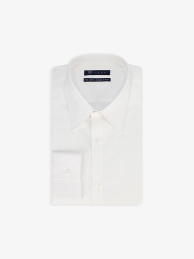 White French collar shirt