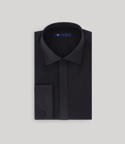 Chemise cérémonie noire - IZAC