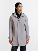 Taupe light parka