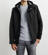 Parka courte 3 en 1 noire