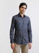 Brown novelty shirt