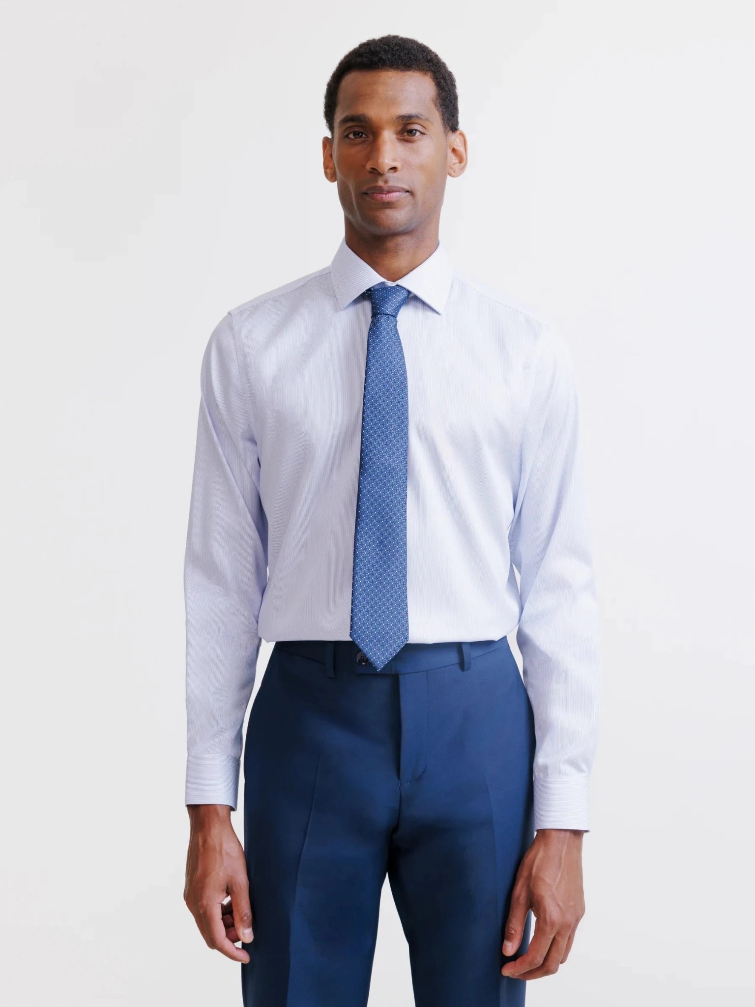 Chemise non iron ciel - IZAC