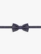 Plain charcoal bow tie