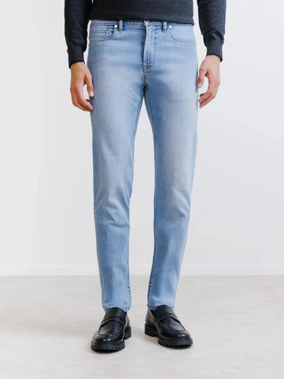 Jean 5 poches slim bleach - IZAC