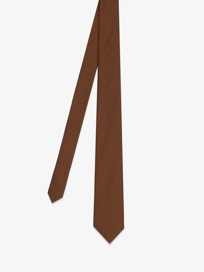 Brown tie