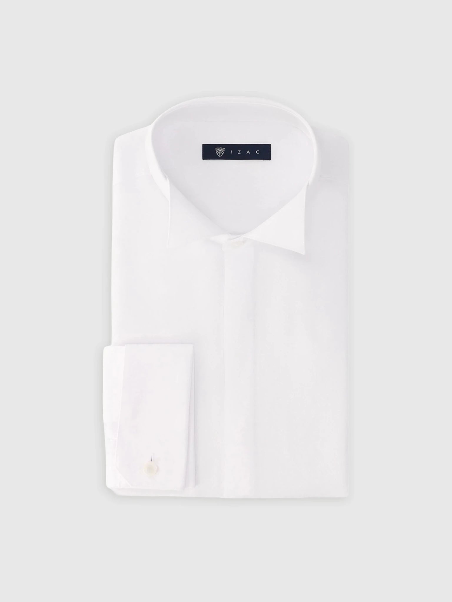 Chemise col cassé blanche - IZAC