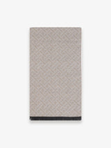 Écharpe à motifs beige - IZAC
