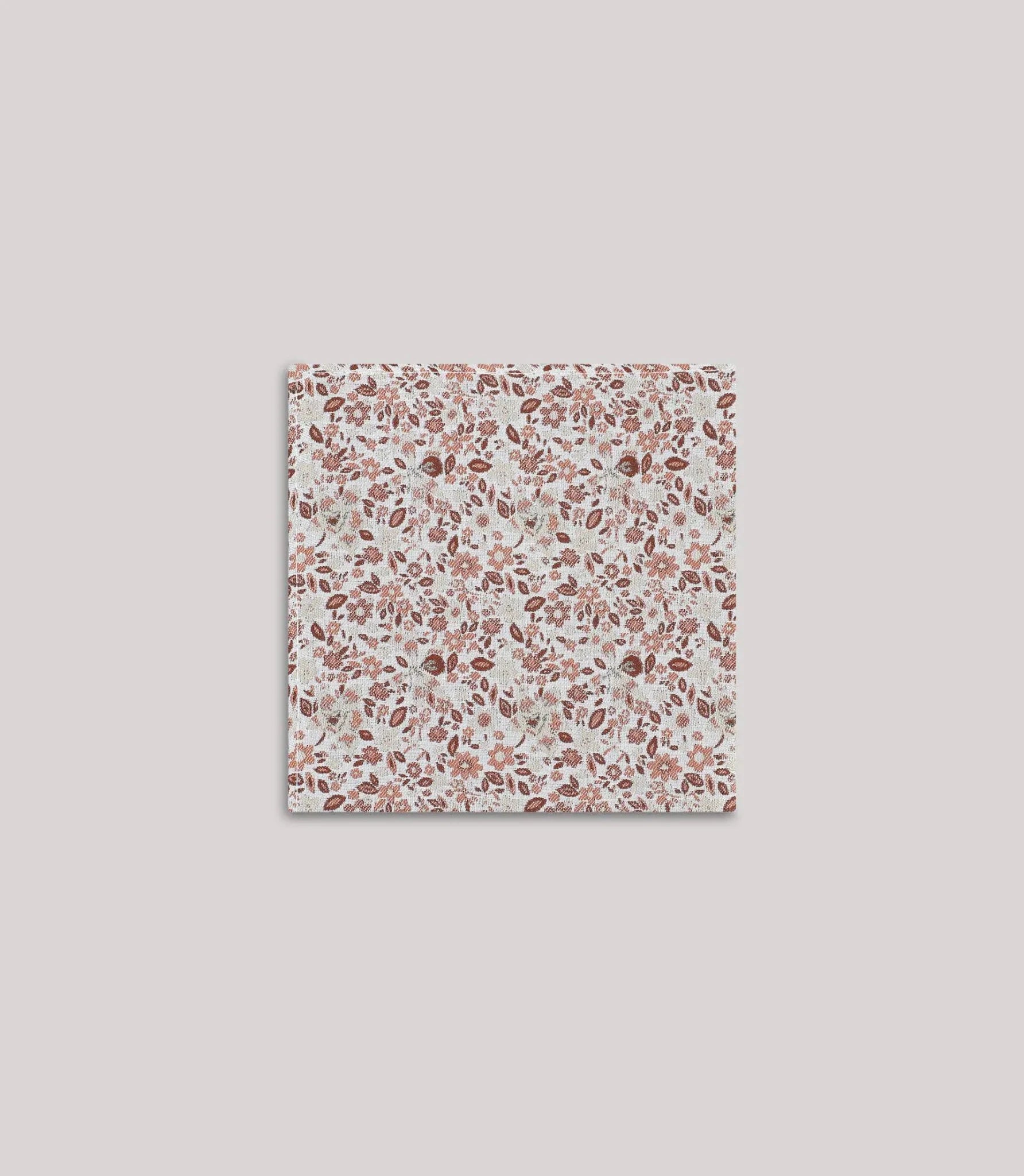 Pochette fantaisie brique - IZAC