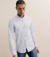 Chemise 100% coton bleue - IZAC