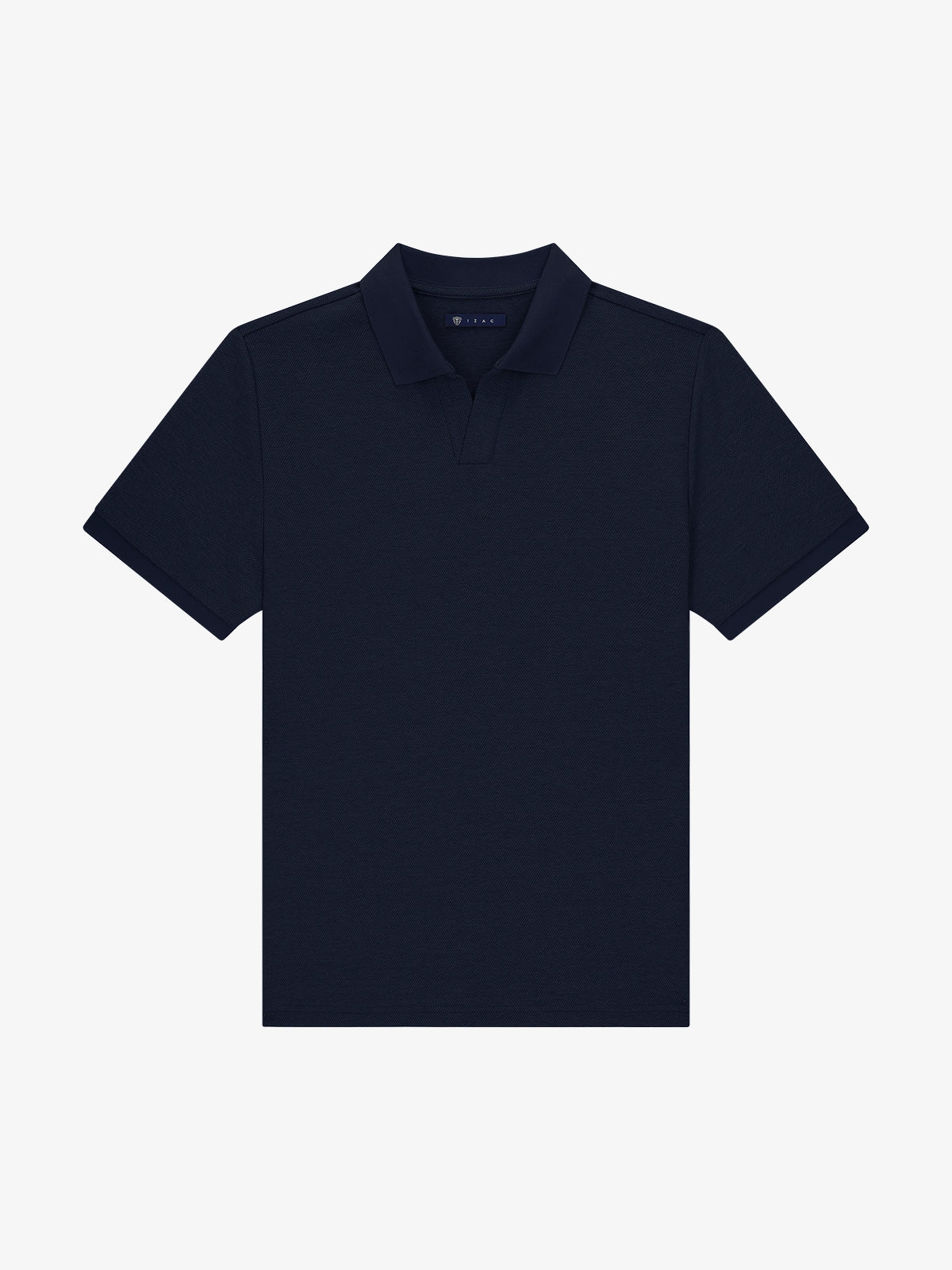 Polo col ouvert marine - IZAC