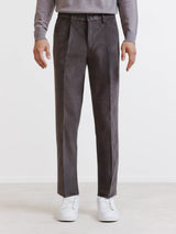Chestnut corduroy trousers