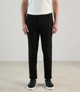 Pantalon casual élastiqué noir