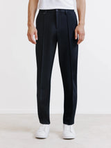 Pantalon en maille marine - IZAC
