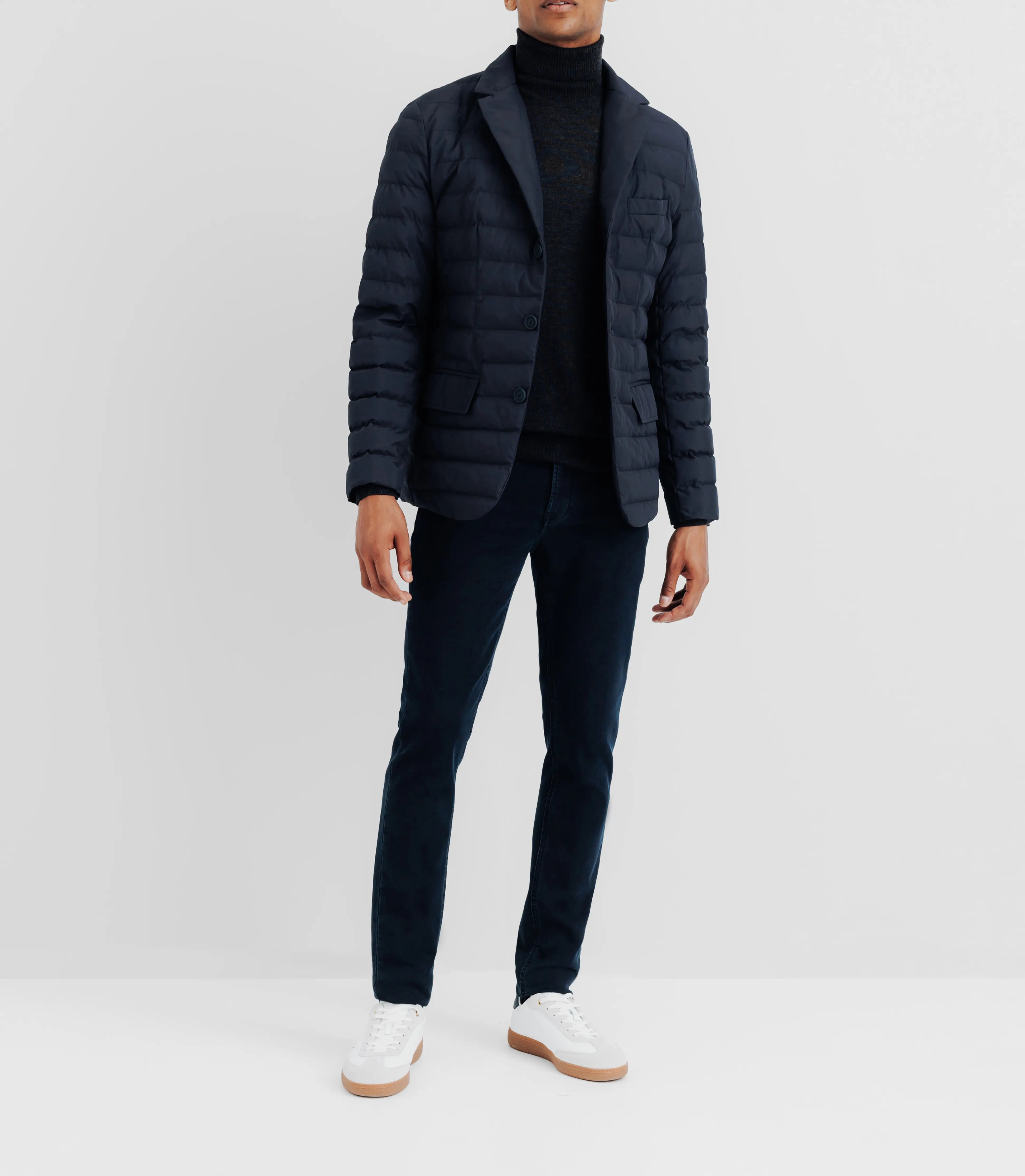 Veste doudoune marine - IZAC