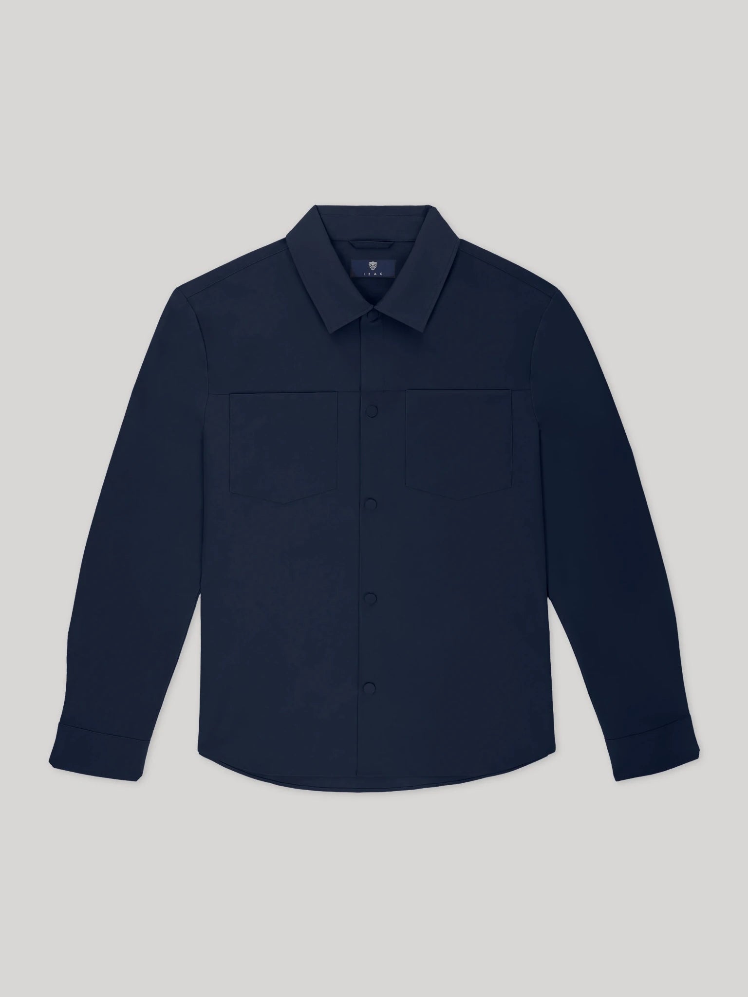 Surchemise matière technique marine - IZAC