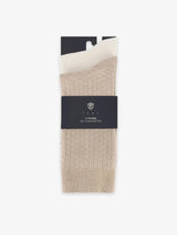 Pack de chaussettes beige