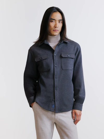 Surchemise gris foncé