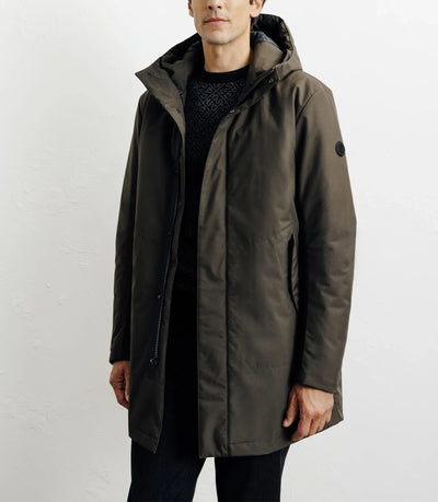 Khaki sport parka