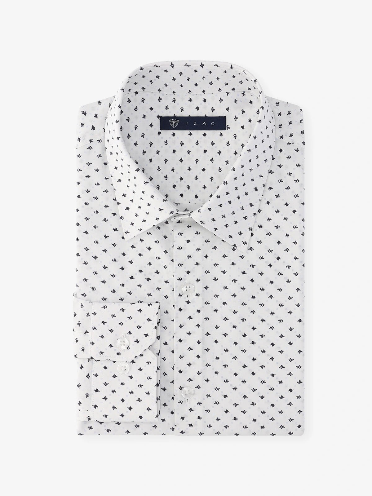 Chemise fantaisie bleue - IZAC