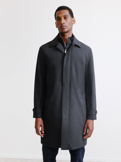 Manteau imperméable noir