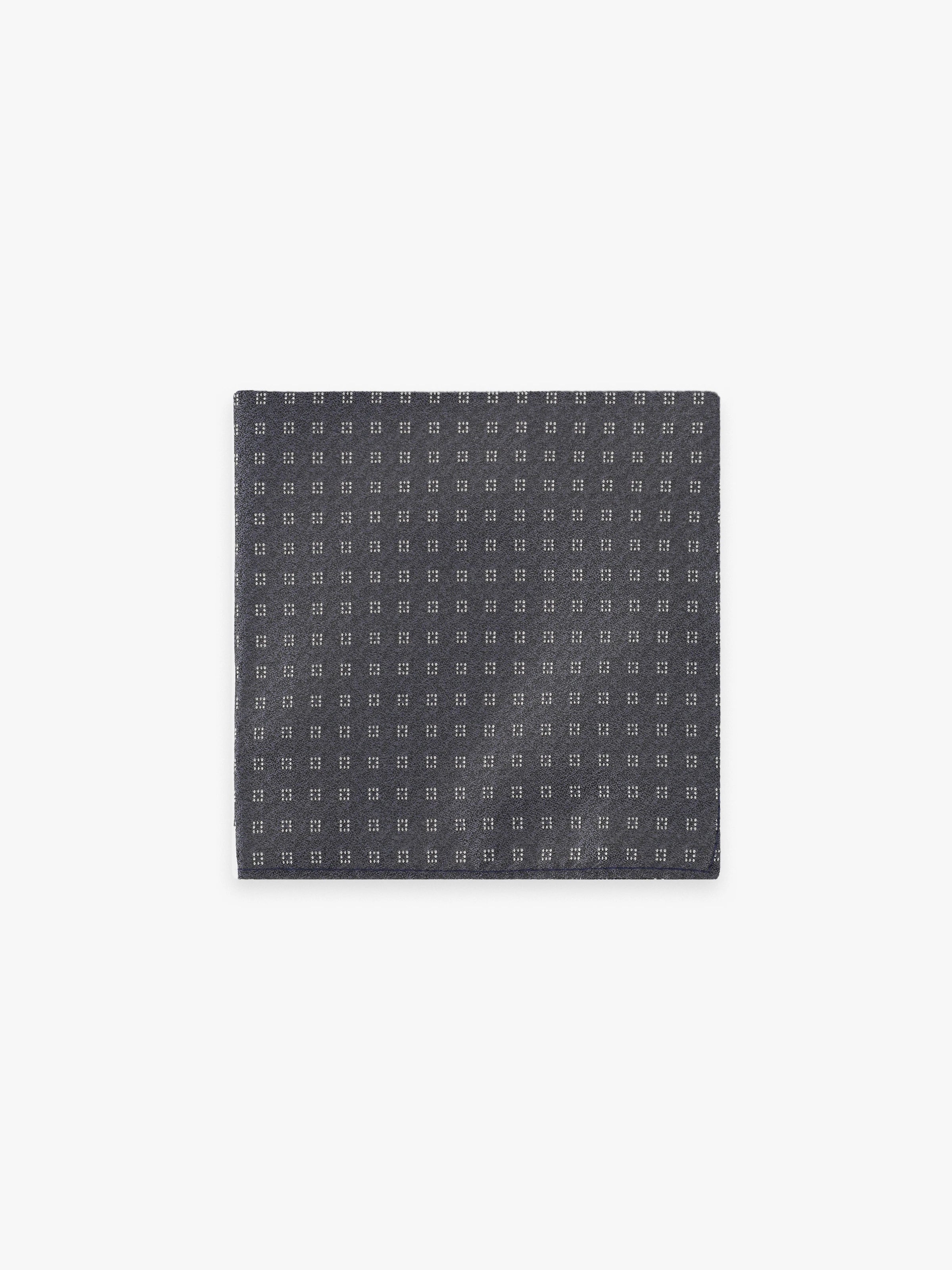 Pochette fantaisie anthracite