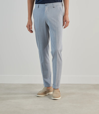 Pantalon casual bleu ciel - IZAC