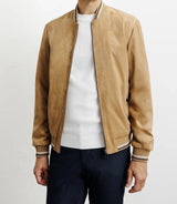 Blouson col teddy camel