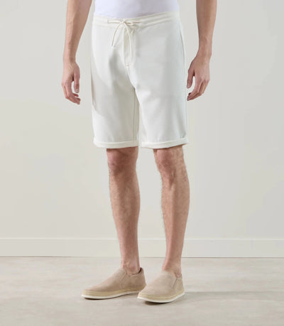 Bermuda en maille écru - IZAC