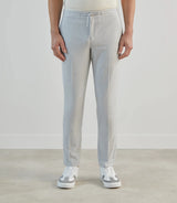 Pantalon ville avec cordon de serrage gris clair - IZAC