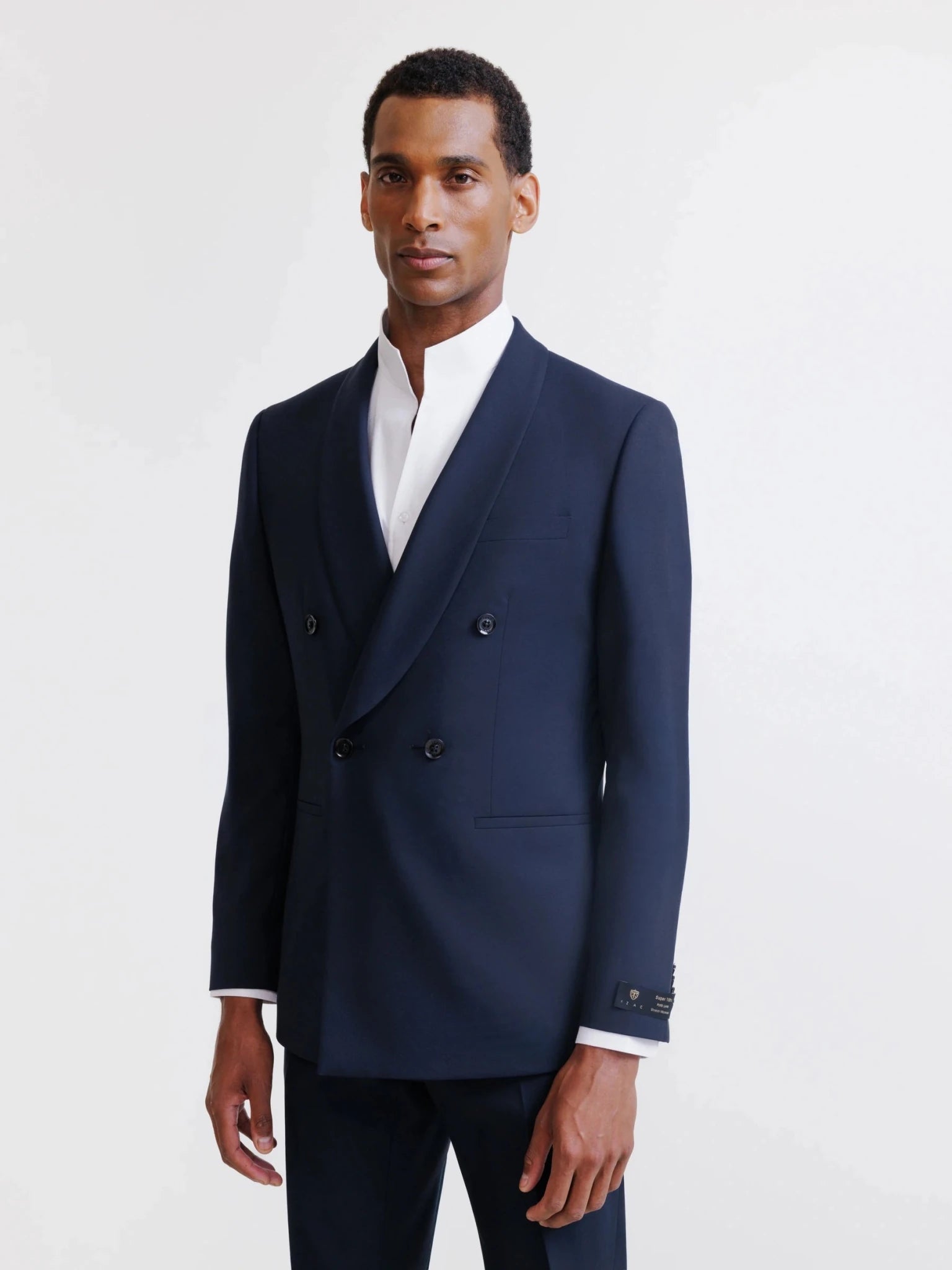 Costume croisé marine - IZAC