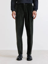 Pantalon en velours kaki - IZAC