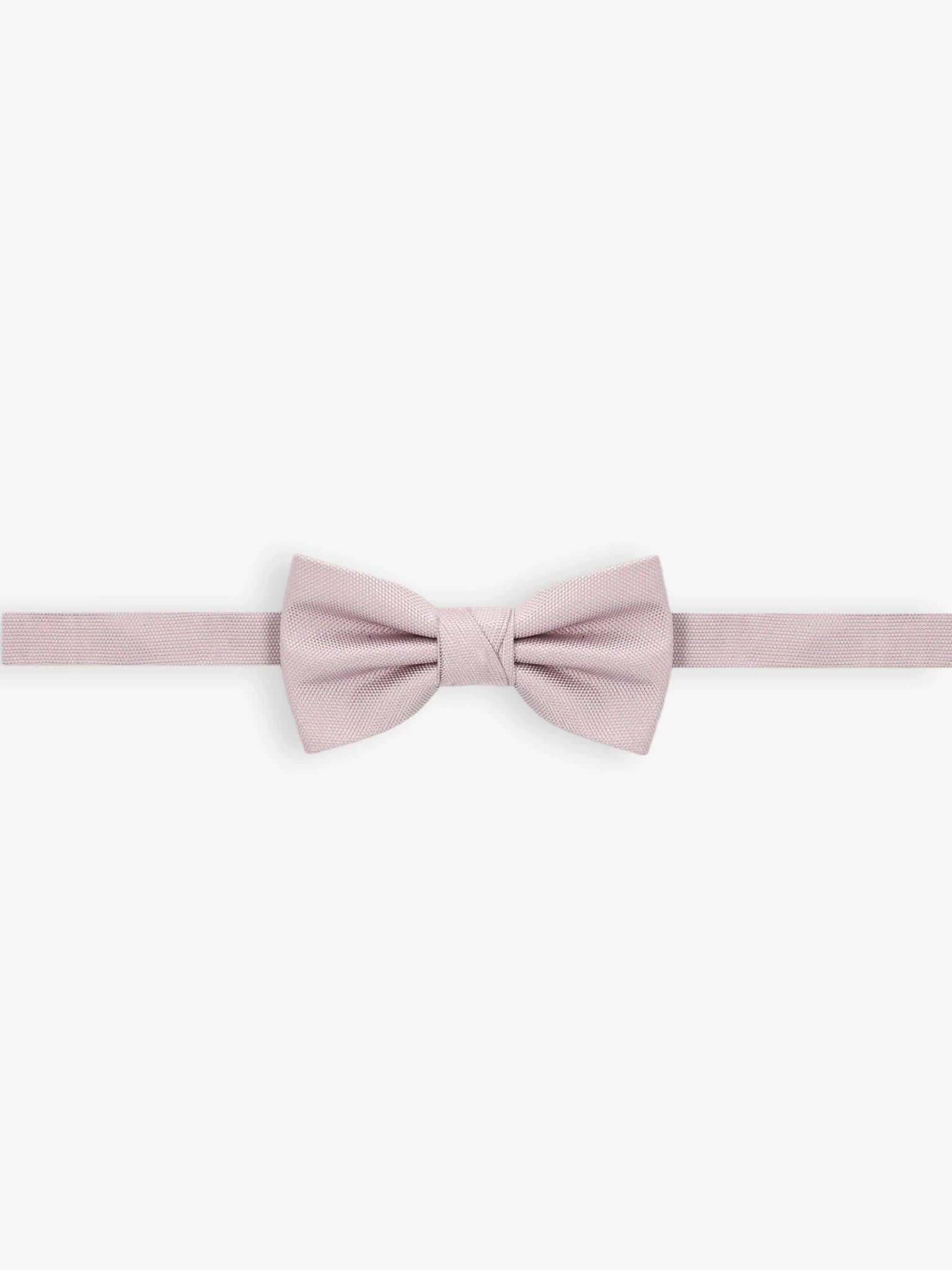 Noeud papillon uni rose