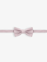 Plain pink bow tie