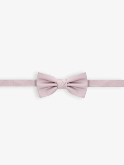 Noeud papillon uni rose