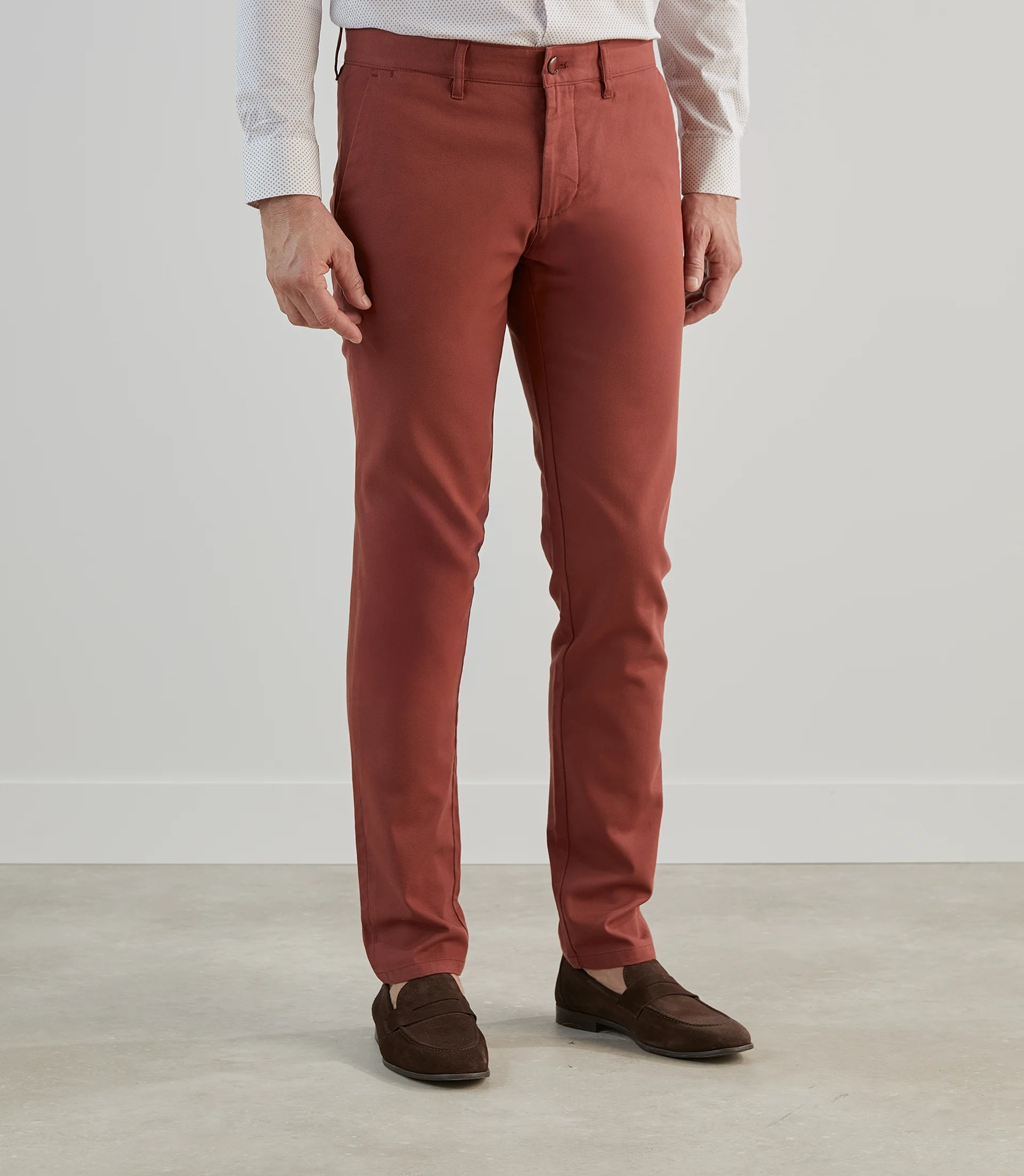 Pantalon armuré rouge bordeaux - IZAC