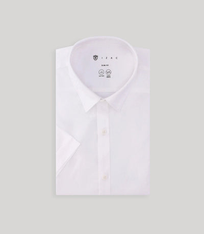 Chemise ville unie blanche - IZAC