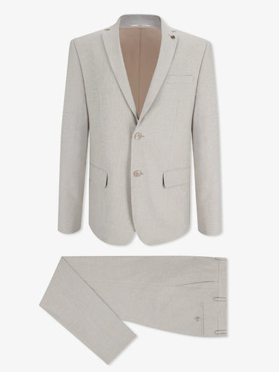 Costume 2 boutons beige - IZAC